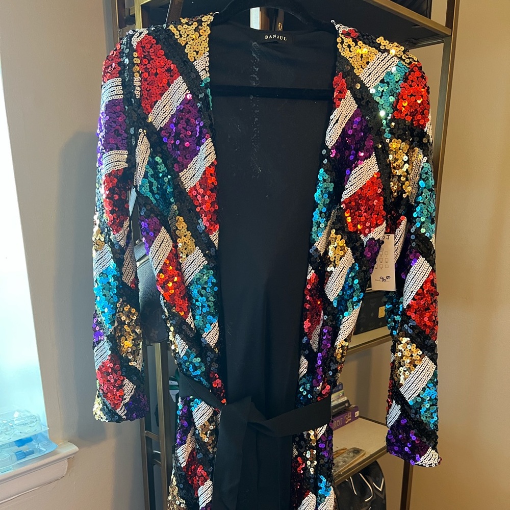 Sequin cardigan